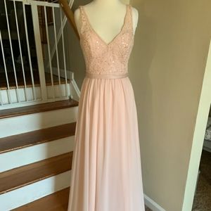Blush pink dress